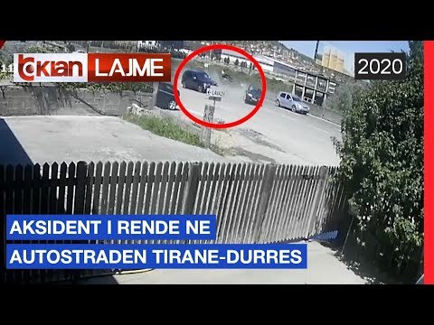 Aksident i rende ne autostraden Tirane-Durres