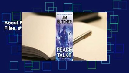 About For Books  Peace Talks (The Dresden Files, #16)  Review