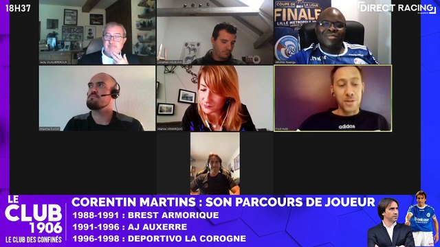 Corentin Martins est l'invité du Club 1906
