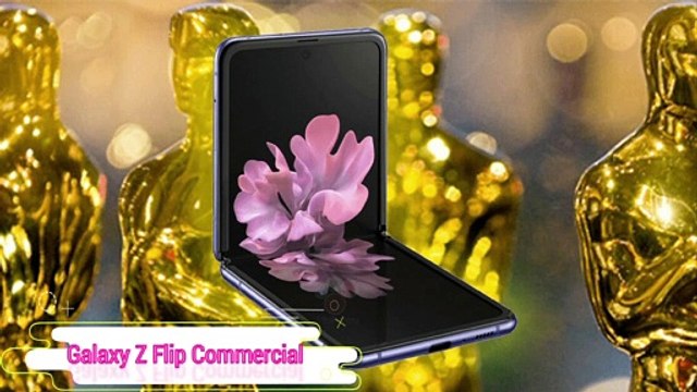 Samsung Galaxy Z Flip announcement during the Oscars | Galaxy unpacked 2020 [Samsung S20]