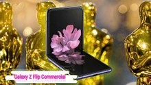 Samsung Galaxy Z Flip announcement during the Oscars | Galaxy unpacked 2020 [Samsung S20]