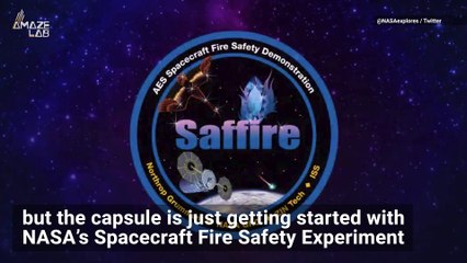 NASA is Lighting a Fire Inside a Spacecraft For Science