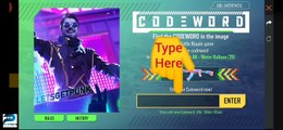 How to get FREE GUN SKIN by use CODE WORD in free fire