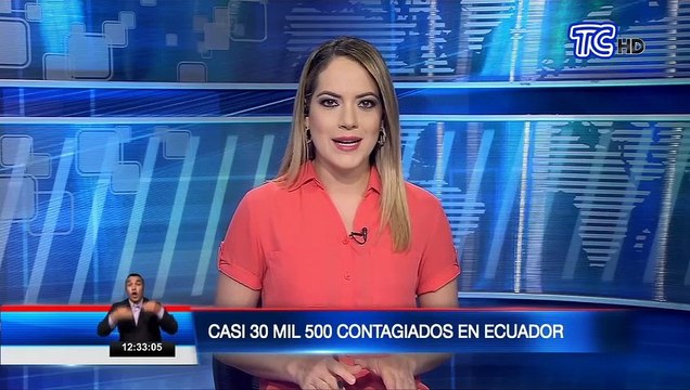 Cifras actualizadas del coronavirus: Más de 30 mil contagiados en Ecuador