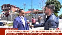 Shembja e 18 pallateve në Shijak/ Kreu i Bashkisë Elton Arbana për Report Tv: Preken 451 familje