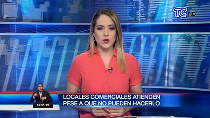 Locales comerciales atienden pese a que no pueden hacerlo