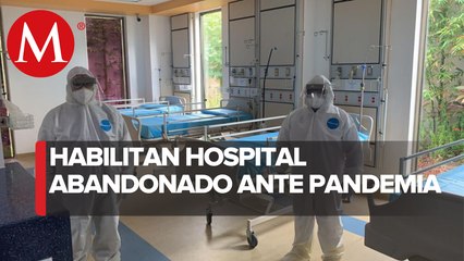 En Morelos, Ejército rehabilita hospital para atención de pacientes con covid-19