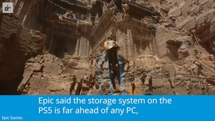 Epic Games unveiled its Unreal Engine 5