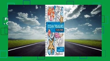 Full E-book  Color  Frame Coloring Book - Ocean Treasures Complete