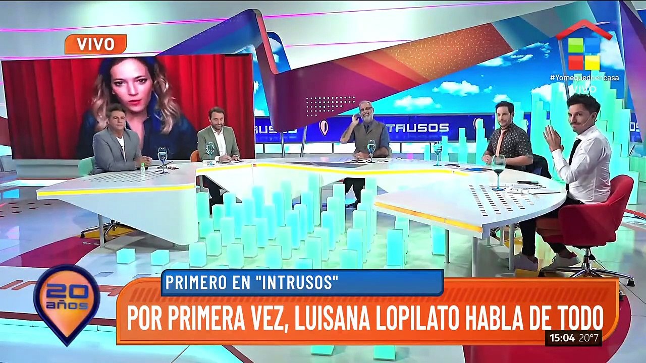 Luisana Lopilato en Intrusos: "El 28 de mayo se estrena 'La corazonada' y estoy muy contenta"