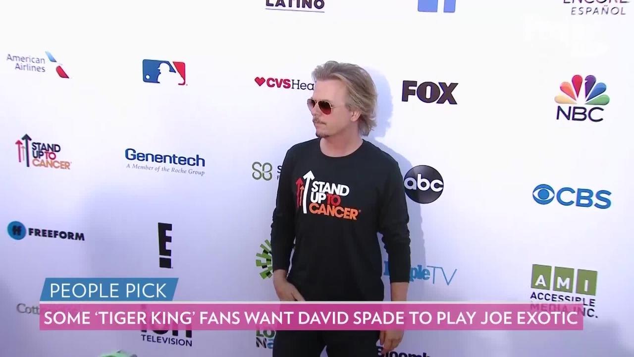 David Spade Would Make the ‘Funniest’ Joe Exotic, According to Costar Lauren Lapkus
