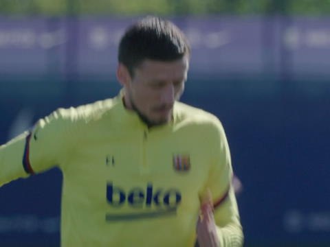 Barcelone - Griezmann et Lenglet s'entrainent dur, la voiture de Ter Stegen désinfectée