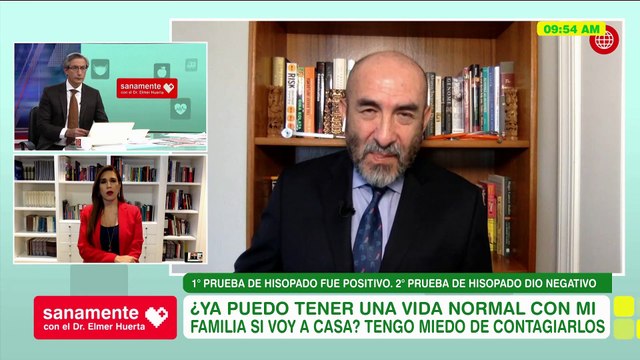 Sana Tuve COVID-19 y salí negativo en una segunda prueba de hisopado Ya puedo tener una vida normal