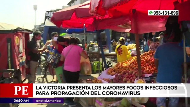 Primera Edición: La Victoria presentó los mayores focos infecciosos para propagación del coronavirus