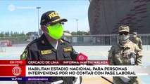 Edición Mediodía: Habilitaron Estadio Nacional para personas detenidas por no contar con pase laboral