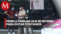 Así son las videollamadas de familiares a pacientes con covid-19 en CdMx