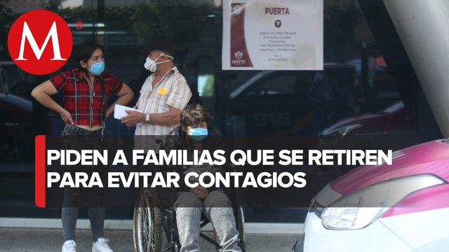 Así son las videollamadas de familiares a pacientes con covid-19 en CdMx
