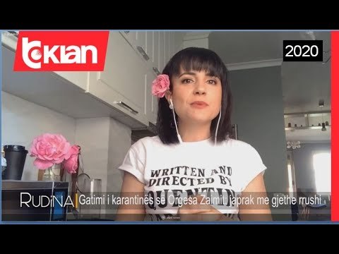 Rudina - Gatimi i karantines se Orgesa Zaimit, japrak me gjethe rrushi! (05 maj 2020)