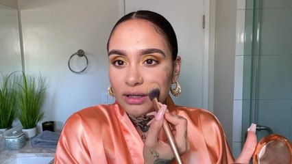 Kehlani Shares Her Quarantine Skin-Care and Sunset-Inspired Makeup Routine