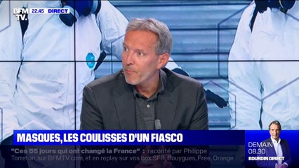Gérard Davet sur les masques: "Je pense qu'on se dirige vers un scandale sanitaire d'ampleur"