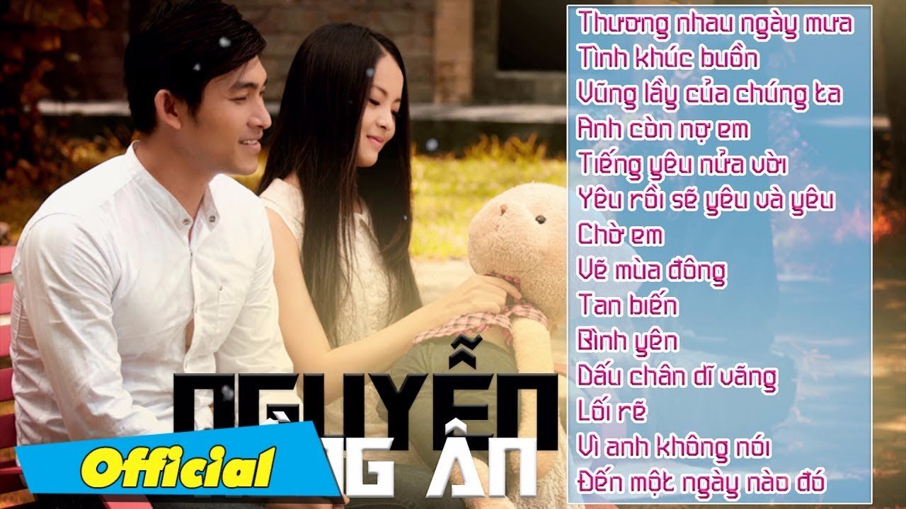 Album Thương nhau ngày mưa - Nguyễn Hồng Ân