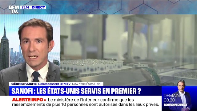 Coronavirus: le laboratoire français Sanofi compte servir en premier les États-Unis s'il trouve un vaccin