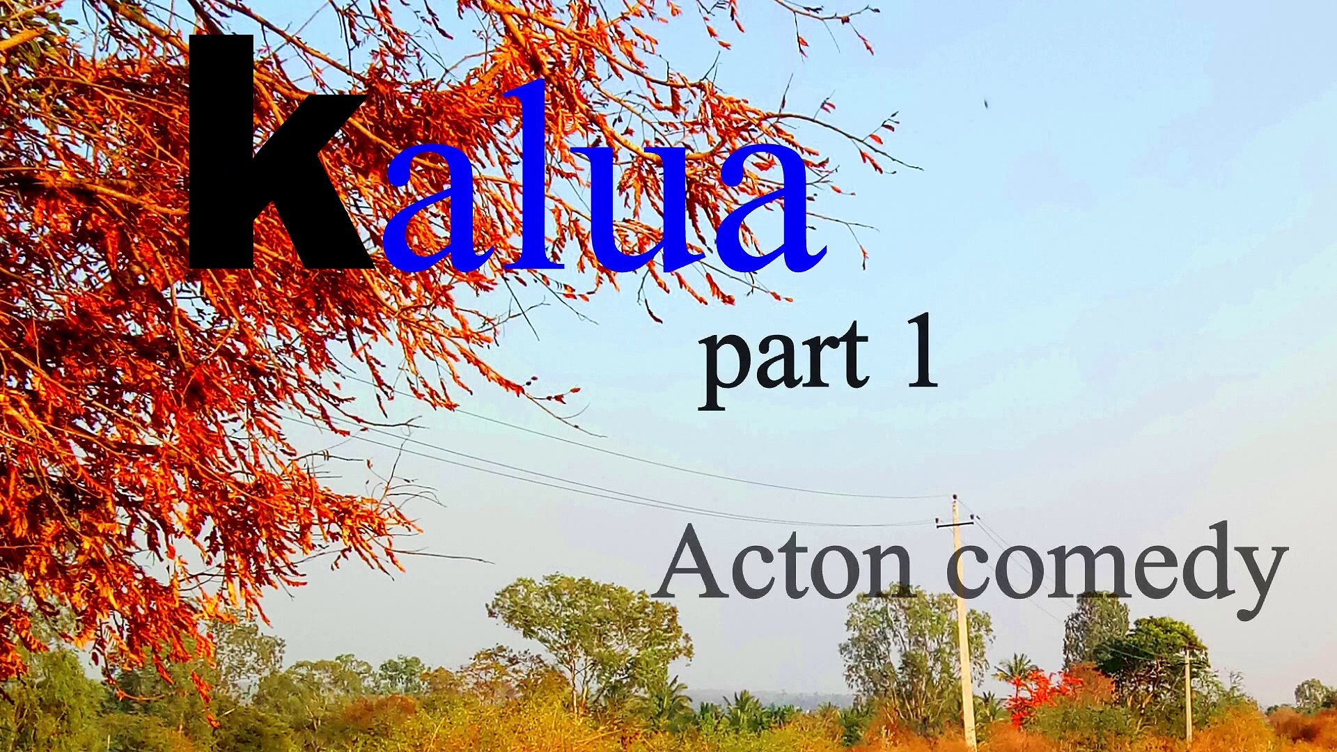 Kalua part -1 Action comedy FUNNY Vishal kumar BLG