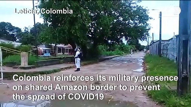 Colombia increases military presence on Amazon border amid pandemic