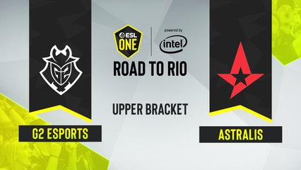 CSGO - Astralis vs. G2 Esports [Overpass] Map 2 - ESL One Road to Rio - Upper Bracket - EU