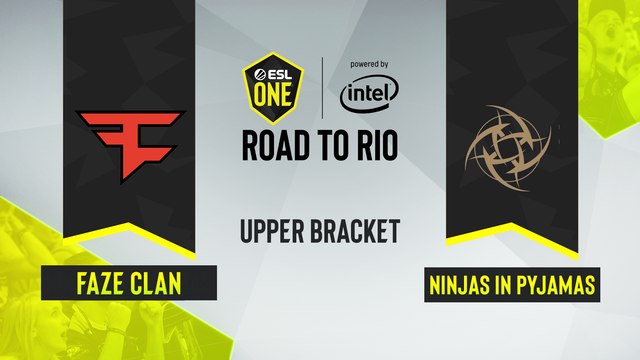 CSGO - FaZe Clan vs. Ninjas in Pyjamas [Train] Map 3 - ESL One Road to Rio - Upper Bracket - EU
