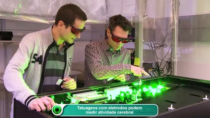 Tatuagens com eletrodos podem medir atividade cerebral