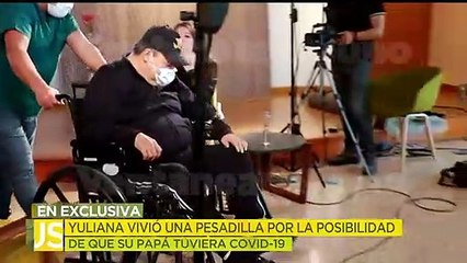 Yuliana Preciado obligará a su padre Julio a cuidarse más para no exponer su salud. | Ventaneando