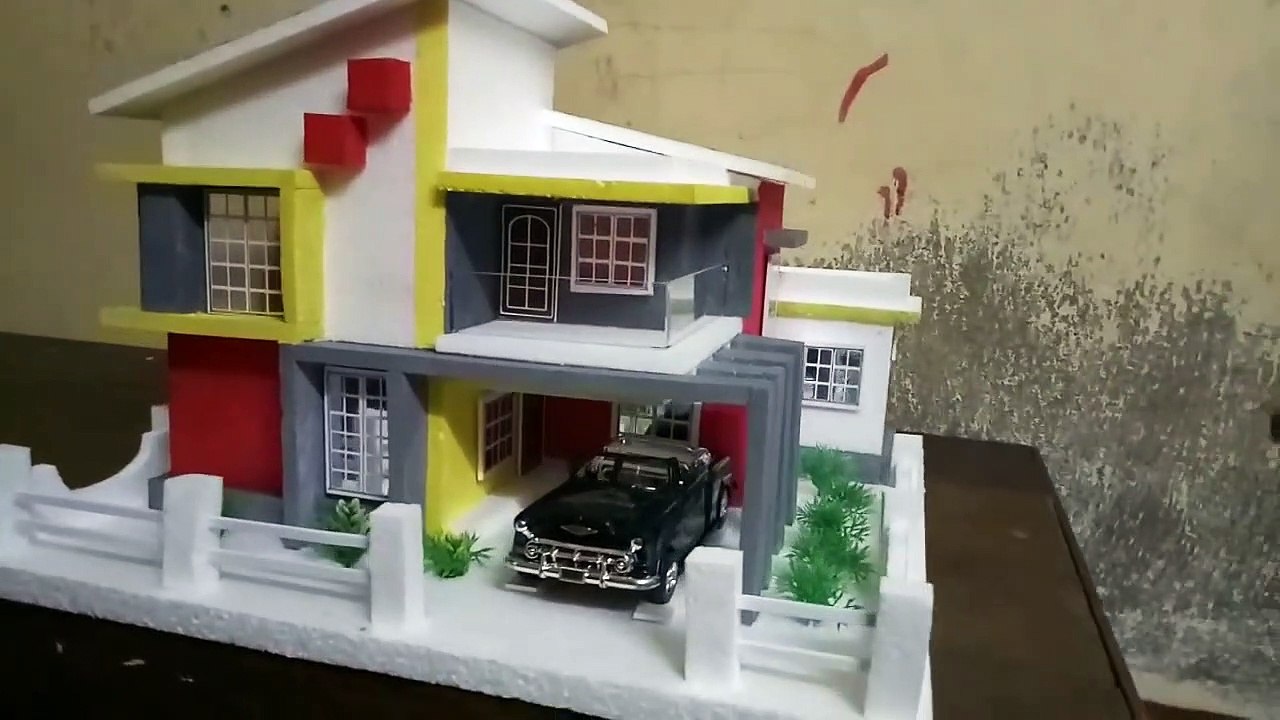 thermocol dollhouse