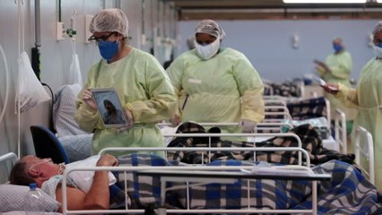 Brasil passa a França em casos confirmados