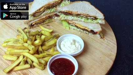 Fried Chicken Sandwich By Cook With Faiza