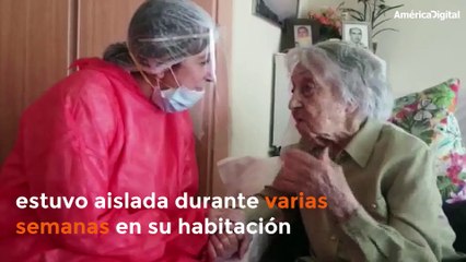 La anciana más longeva de España, con 113 años, supera la COVID-19