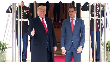 Maduro denuncia que Guaidó se reunió con exboina verde en la Casa Blanca para planear“invasión”