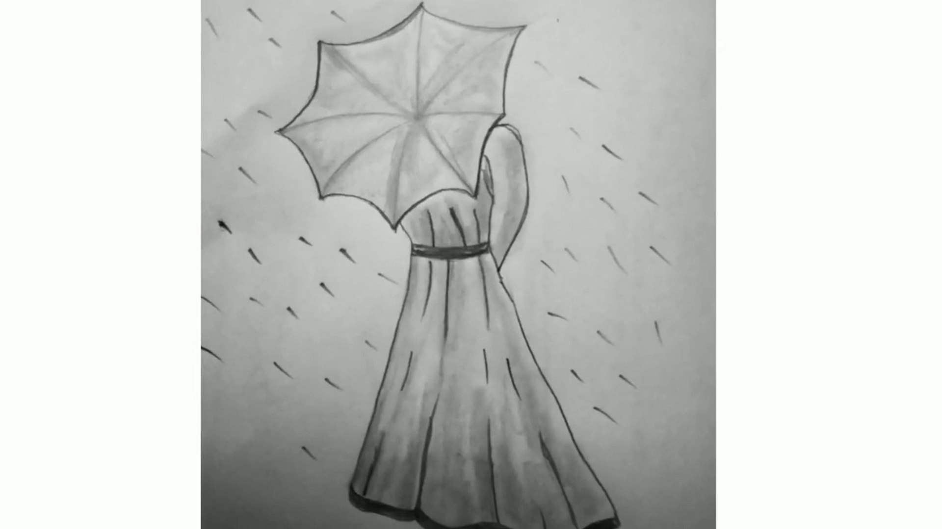 How_to_draw_a_girl_with_umbrella_in_rainy_season_step_by_step_|_Easy_girl_drawing_for_beginners  |Comment dessiner une fille avec un parapluie en saison des pluies étape  par étape | Dessin de fille facile pour les débutants - video Dailymotion
