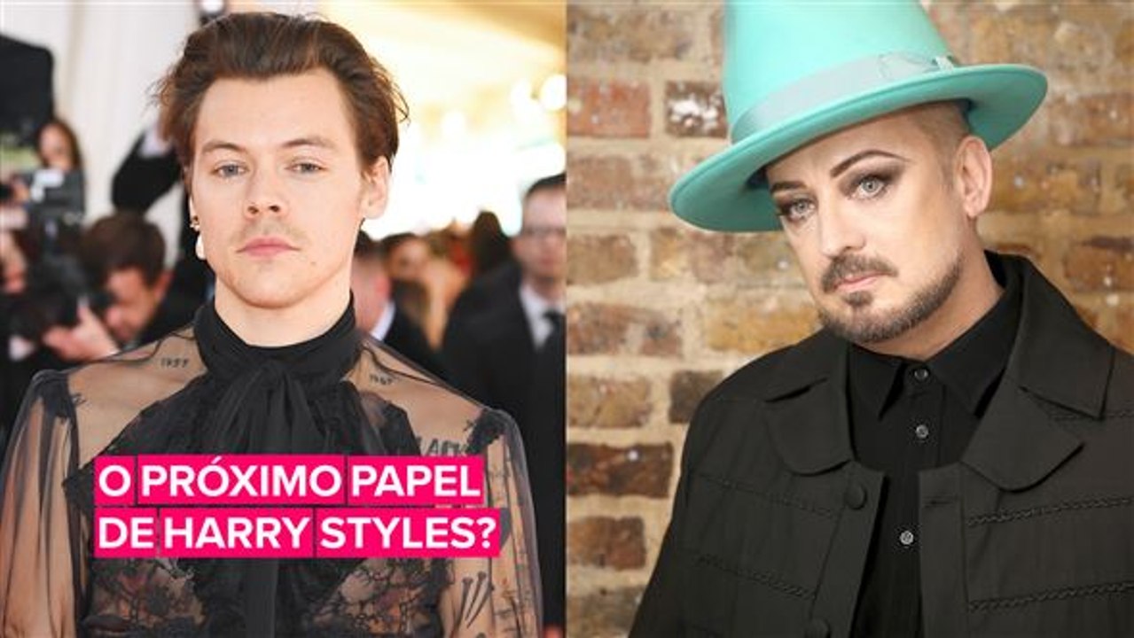 Harry Styles pode interpretar Boy George no cinema