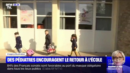 Déconfinement: des pédiatres encouragent le retour à l'école