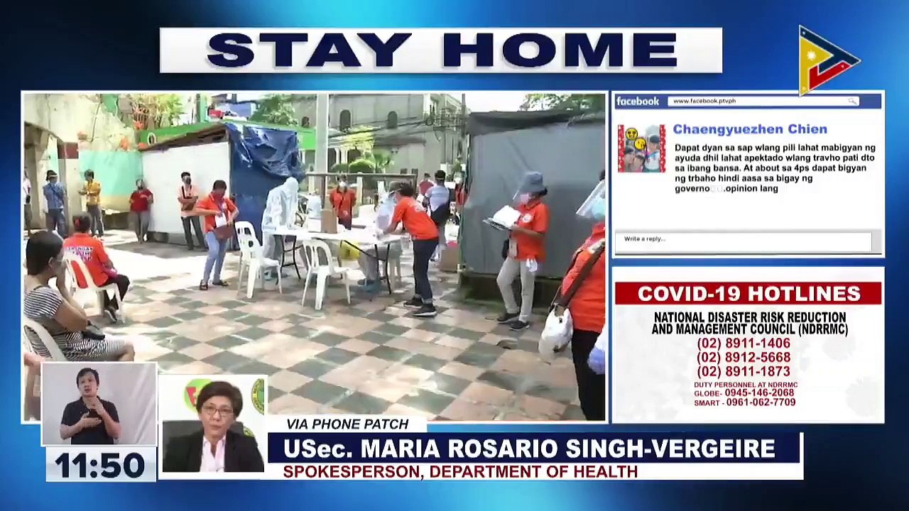 Strategy ng DOH upang masigurong hindi kumalat pa ang CoVID-19 sa ilalim ng MECQ at GCQ