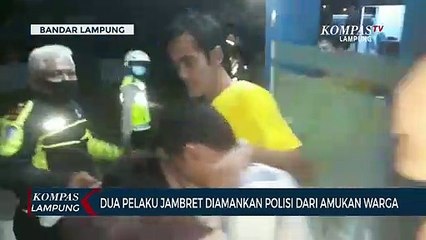 Dua Pelaku Jambret Diamankan Polisi dari Amukan Warga