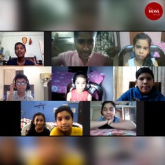 Guided by a teacher in Kerala, kids stage play over Zoom