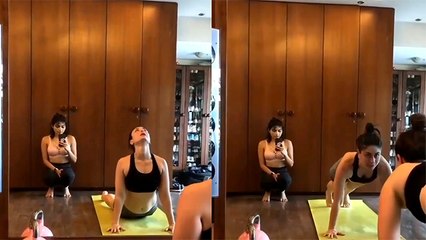 Kareena Kapoor Doing Surya Namaskar Will Give You Fitness Goals