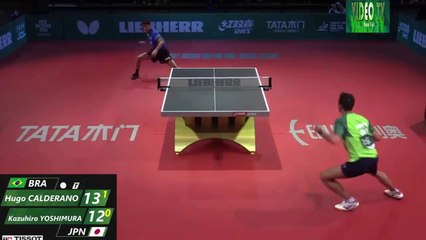 MUNDIAL TENIS DE MESA - BRASIL X JAPÃO