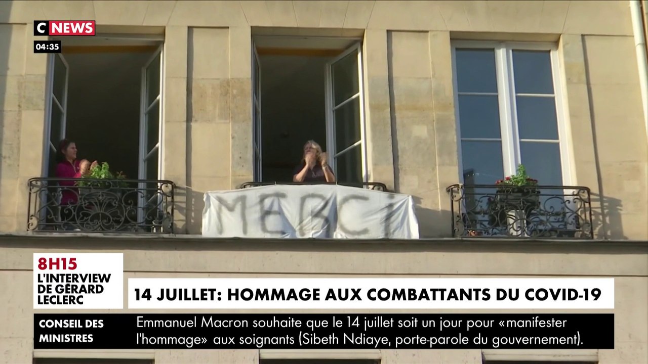 Un hommage sera rendu aux combattants du Covid-19 le 14 juillet