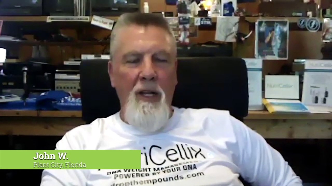 NutriCellix Testimonial by John W. of Plant City, Florida