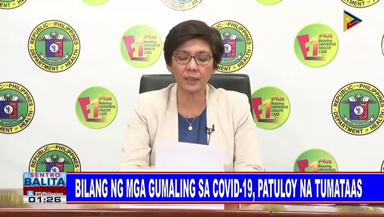 Bilang ng mga gumagaling sa CoVID-19, patuloy na tumataas