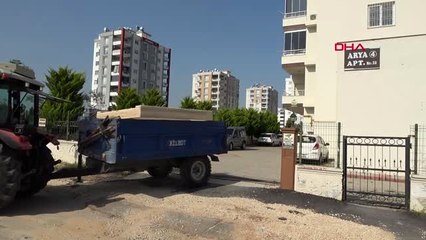 MERSİN Hemşire annenin 5 yaşındaki oğluna kum havuzu sürprizi