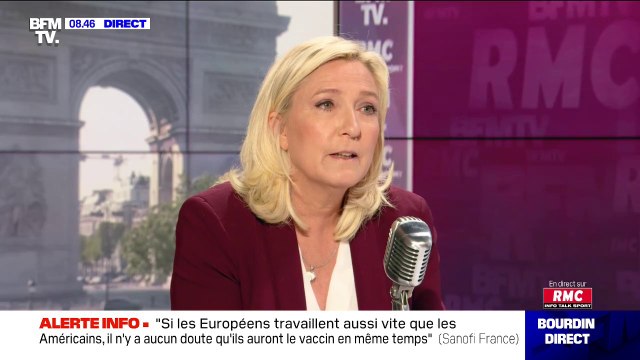 Hausse de popularité d'Édouard Philippe: Il est apparu plus avec des qualités inverses de celles d'Emmanuel Macron , estime Marine Le Pen